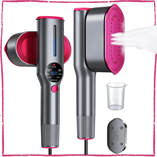 Portabler Reise-Dampfbügeleisen & Dampfglätter – 2-in-1 Kompaktes Design