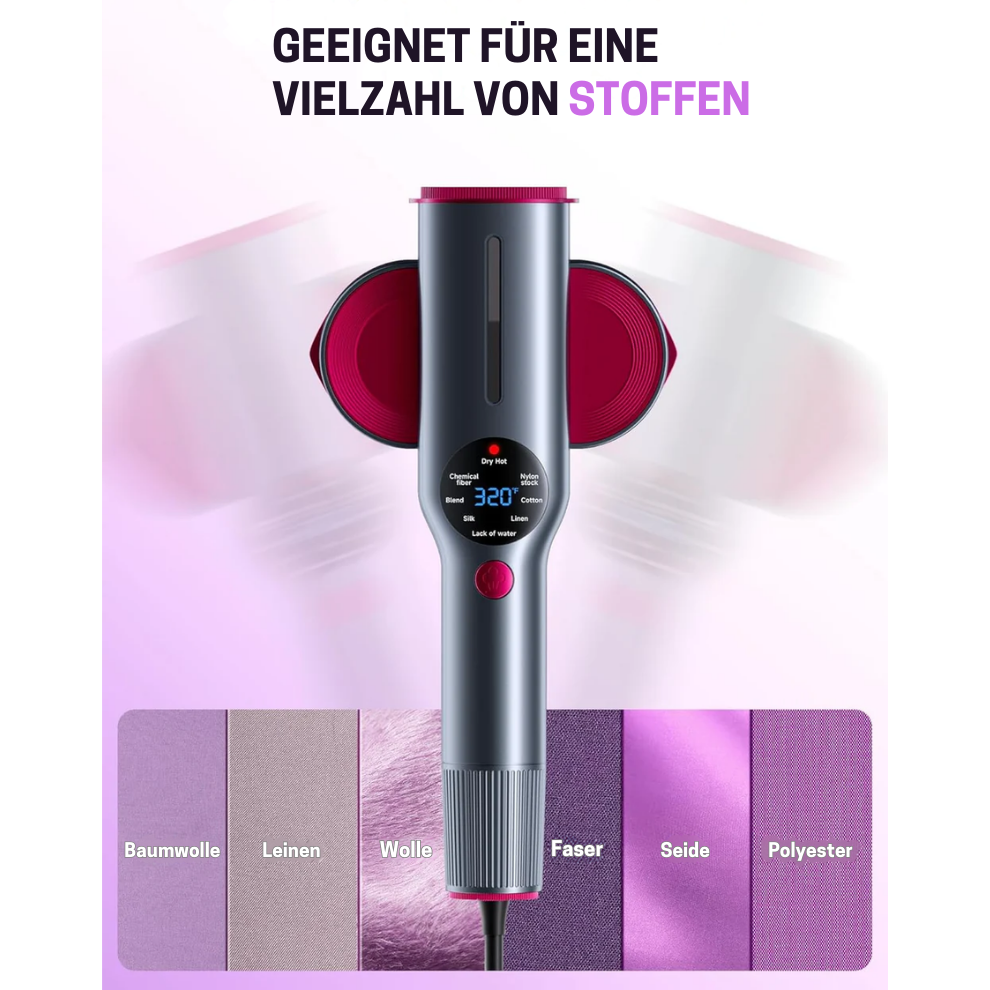 Portabler Reise-Dampfbügeleisen & Dampfglätter – 2-in-1 Kompaktes Design